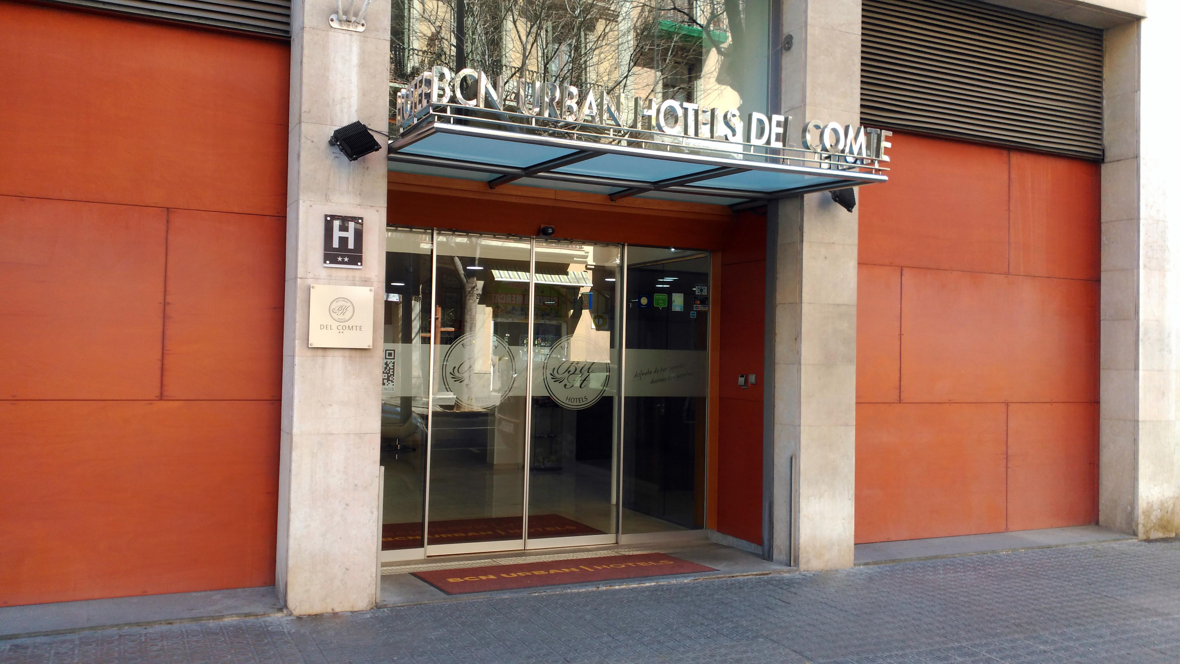 Bcn Urbaness Hotels Del Comte Barcelona Kültér fotó